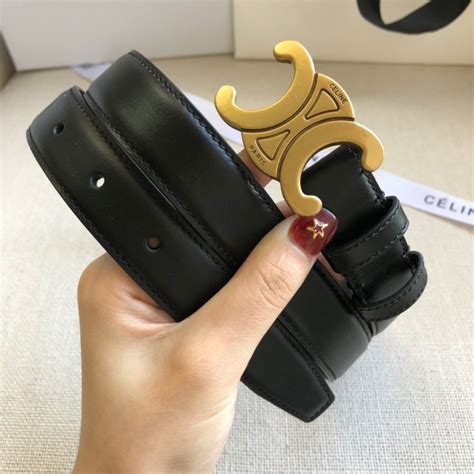 Celine leather belts